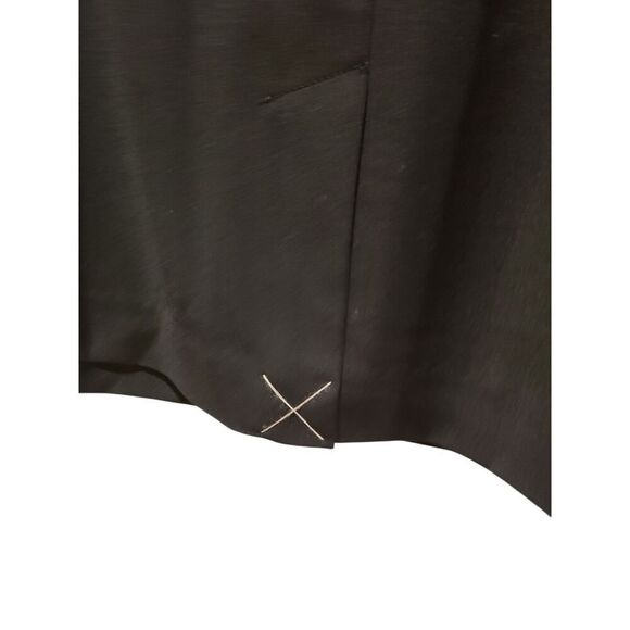 Talbot's Little Black Sheath Dresswith Ruffle Shoulder Detail | Petite 10 NWT - Picture 9 of 11